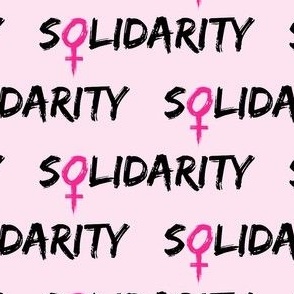 Solidarity Feminist on Pink