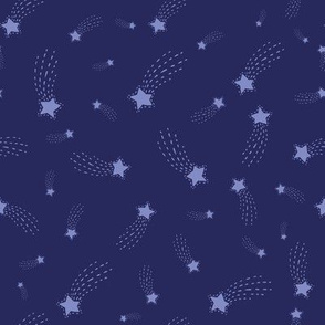 comets in navy blue by rysunki_malunki