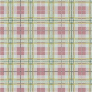 Soft Plaid with Mauve