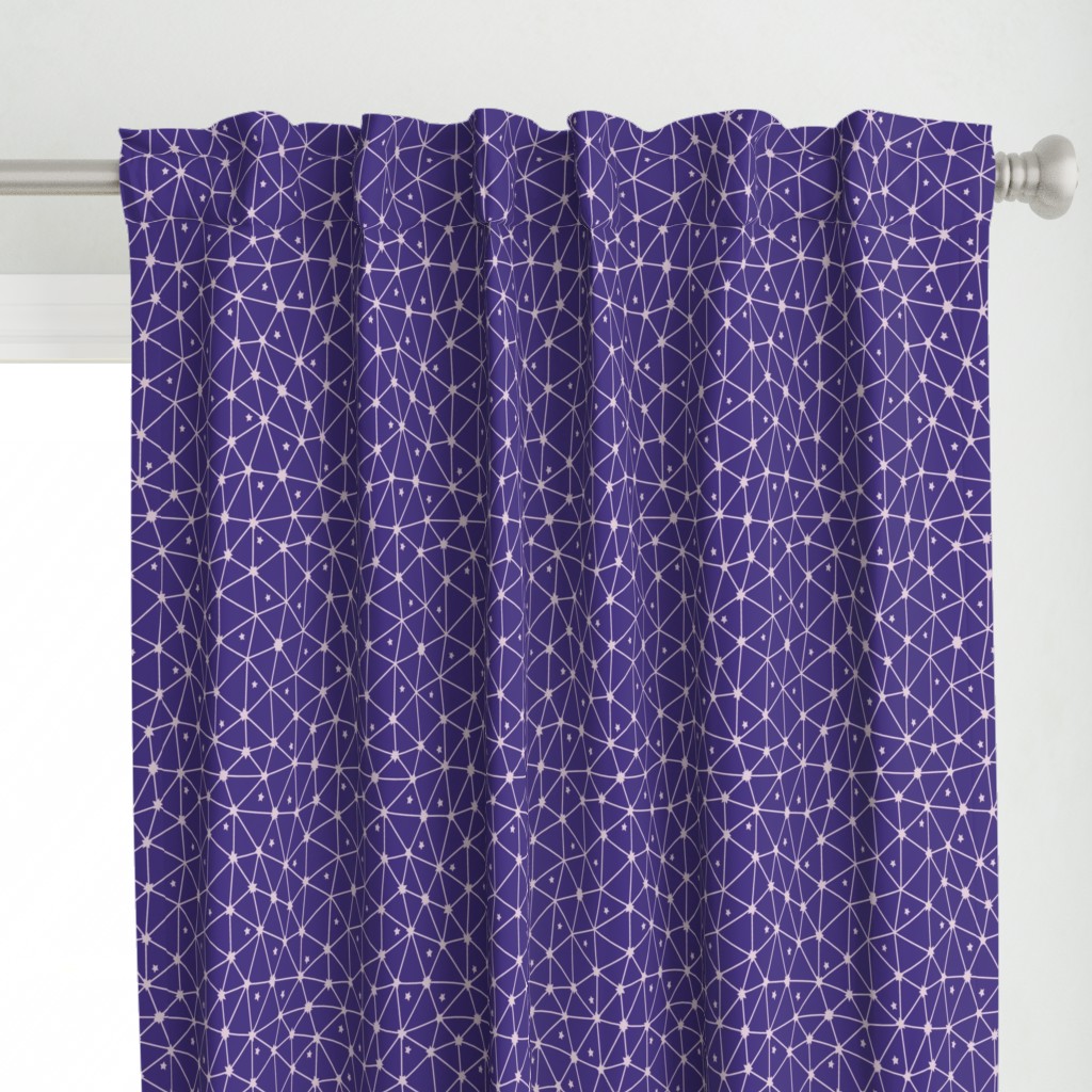 purple netting with stars with rysunki_malunki