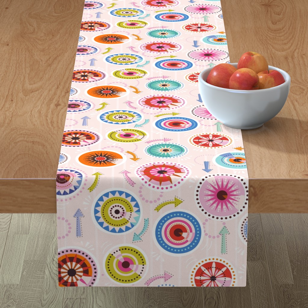 Yoyos! Large Scale Table | Spoonflower