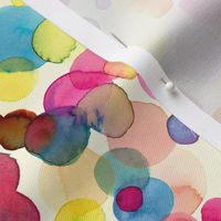 Dots Confetti Dots Watercolor Multicolor dots