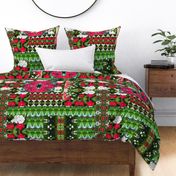 Maximalist Christmas Quilt
