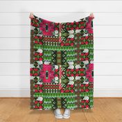 Maximalist Christmas Quilt