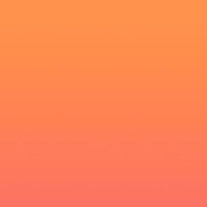 ombre shades of orange