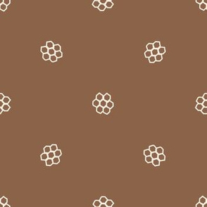  Seamless background honeycomb gender neutral baby pattern. 