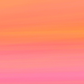 Sunrise Ombre horizontal pink orange