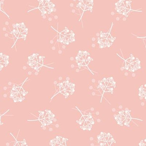 Berry Blossom Toss: Rose Gold Floral Scatter