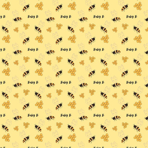 bee on light yellow (1)
