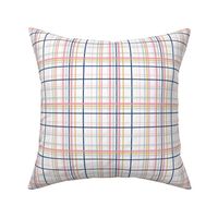 melimba BOAT PLAID white pink