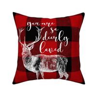 You Are So Deerly Loved - 18 inch square