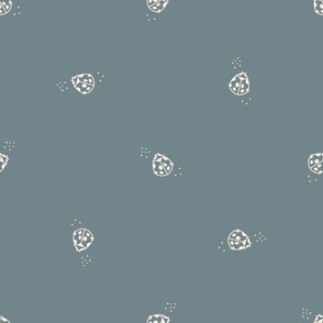 Seamless background ladybug gender neutral baby pattern.