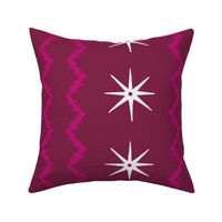 STARS AND STRIPES Magenta Plum