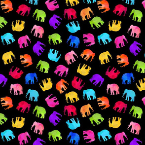 Colorful Elephants