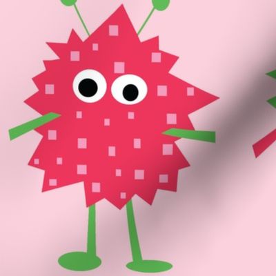 3_monsters_-_pink_and_green