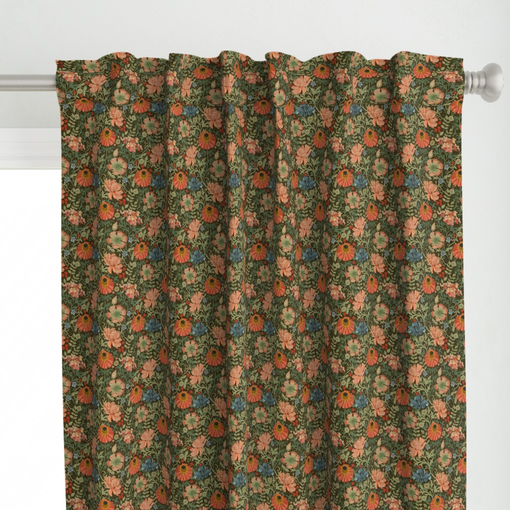 Le Jardin Art Nouveau brown small