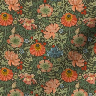 Le Jardin Art Nouveau gray small