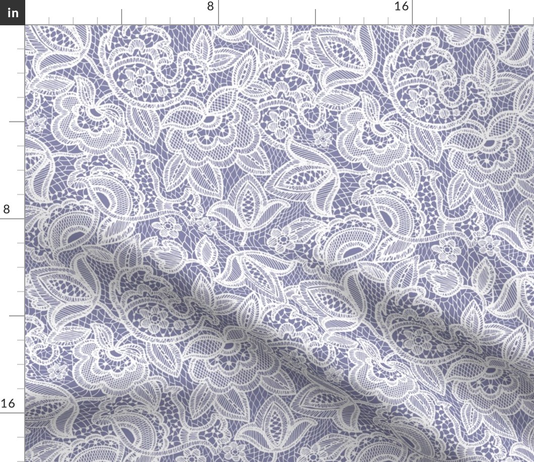 periwinkle lace