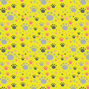 Paw yellow