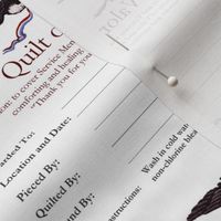 QOV Label - Eagle with Bunting