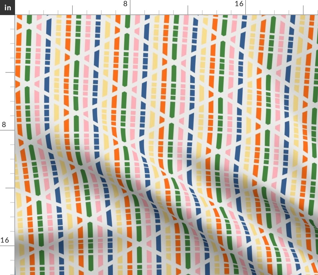 holiday stripes lattice