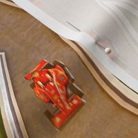 Race car maze