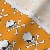 Skulls | Orange (wide)