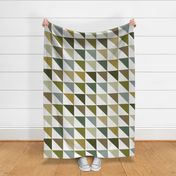 half square triangle wholecloth: ipswich bay