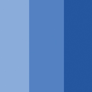 Ombre Blues navy - Indigo wide stripe