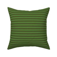 Autumn Time - stripes in dark green and light green