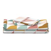 half square triangle wholecloth: singing beach