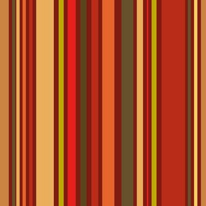 Stripes in the colours of autumn