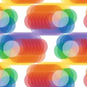 Mod Psychedelic ROY G BIV Orbs