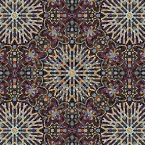 Colorful Brown: Circled - Wallpapered
