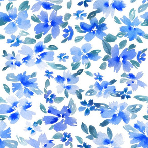 Blue Floral (Small)