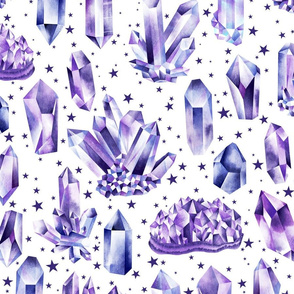 Amethyst Crystals 