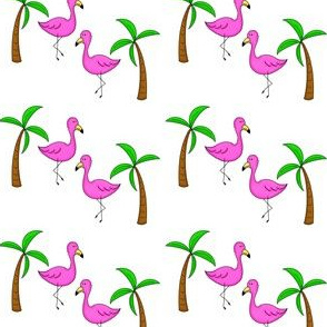 flamingo palms