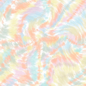 Pastel tie dye