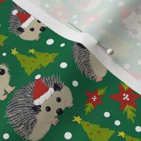 Christmas Hedgehogs 