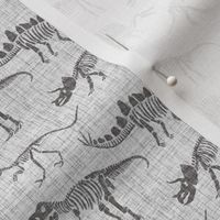 dinosaur fossils-grey-inverse- dark linen