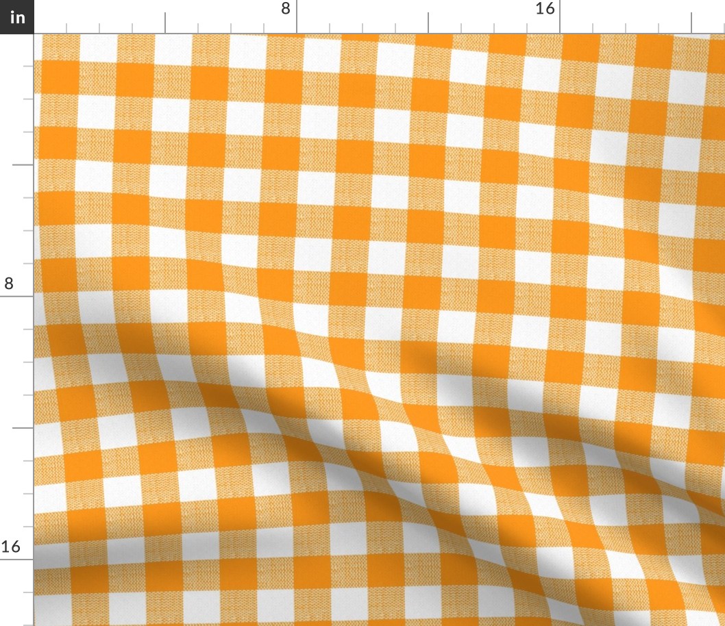 tennessee orange woven check