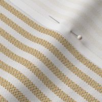 Narrow Bronze French Ticking Stripe