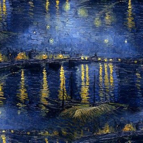 Starry Night on Rhone Van Gogh
