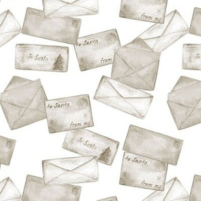 Letters to Santa (grey)