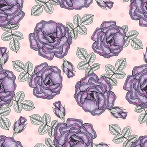 Pretty Purple Roses