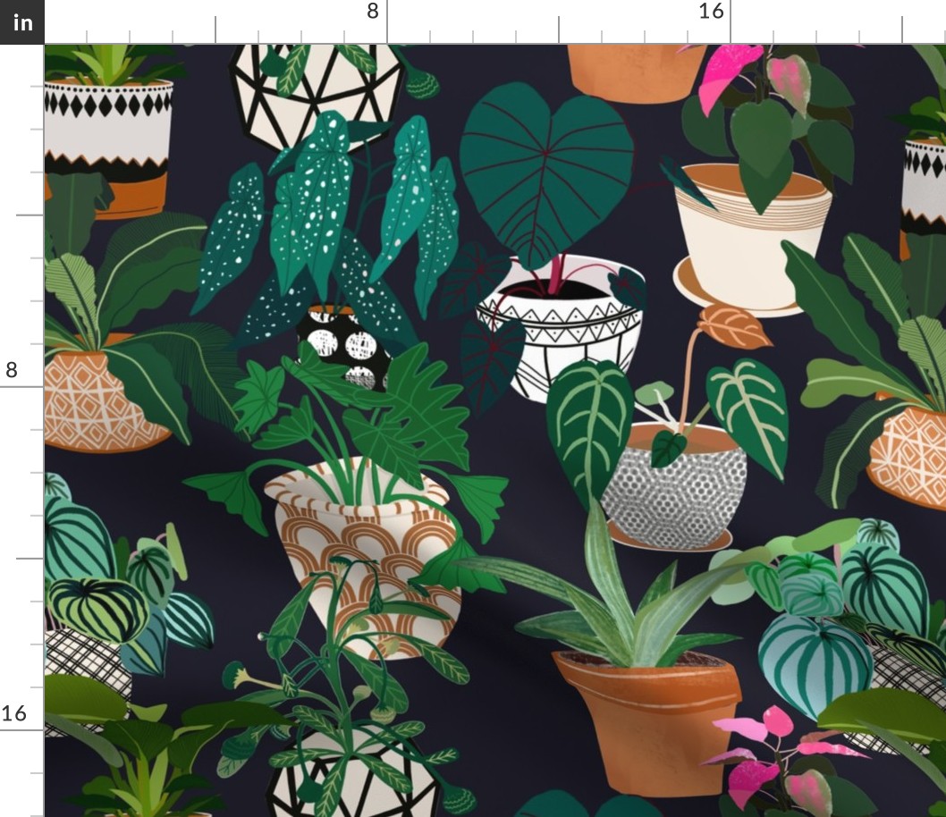 Plants and pattern are my  artistic voice 