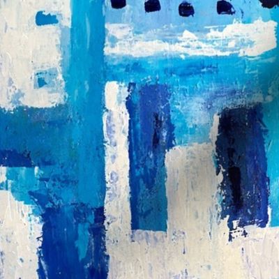 Vacation in Blue - a turquoise abstract