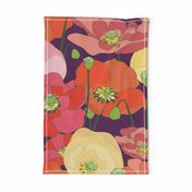 Wild Poppy Meadow - large scale