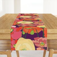 Wild Poppy Meadow - large scale