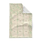 millefleurs calendar tea towel 2023 by rysunki_malunki